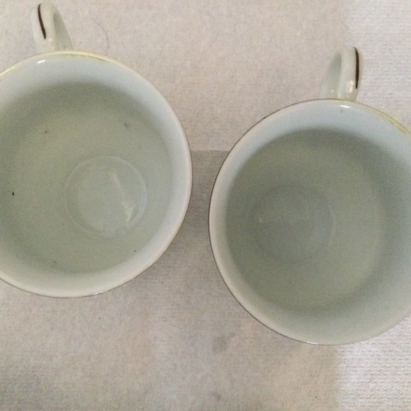 Set of 5 occupied Japan coffee tea cups mugs floral - Picture 6 of 7